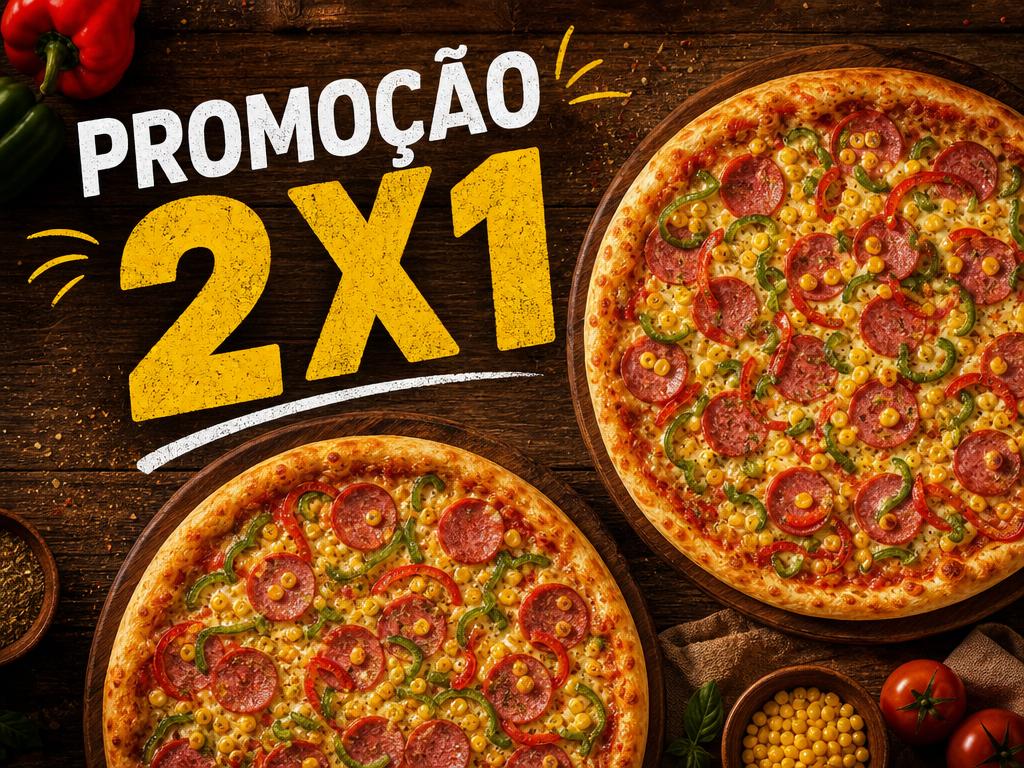 2 Pizzas P + 1 Refrigerante 2L
